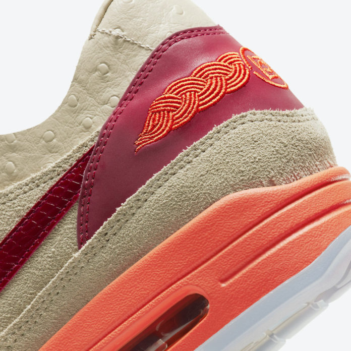 Nike Air Max 1 x CLOT "Silk" size 9m 10.5w