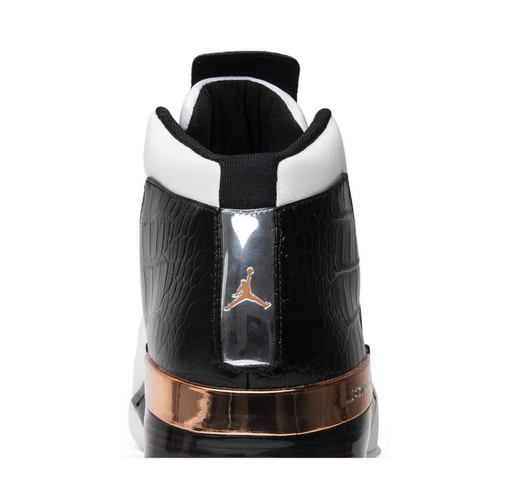 Air Jordan 17+ Retro 'Copper' (2016) — White/Black/Metallic Copper