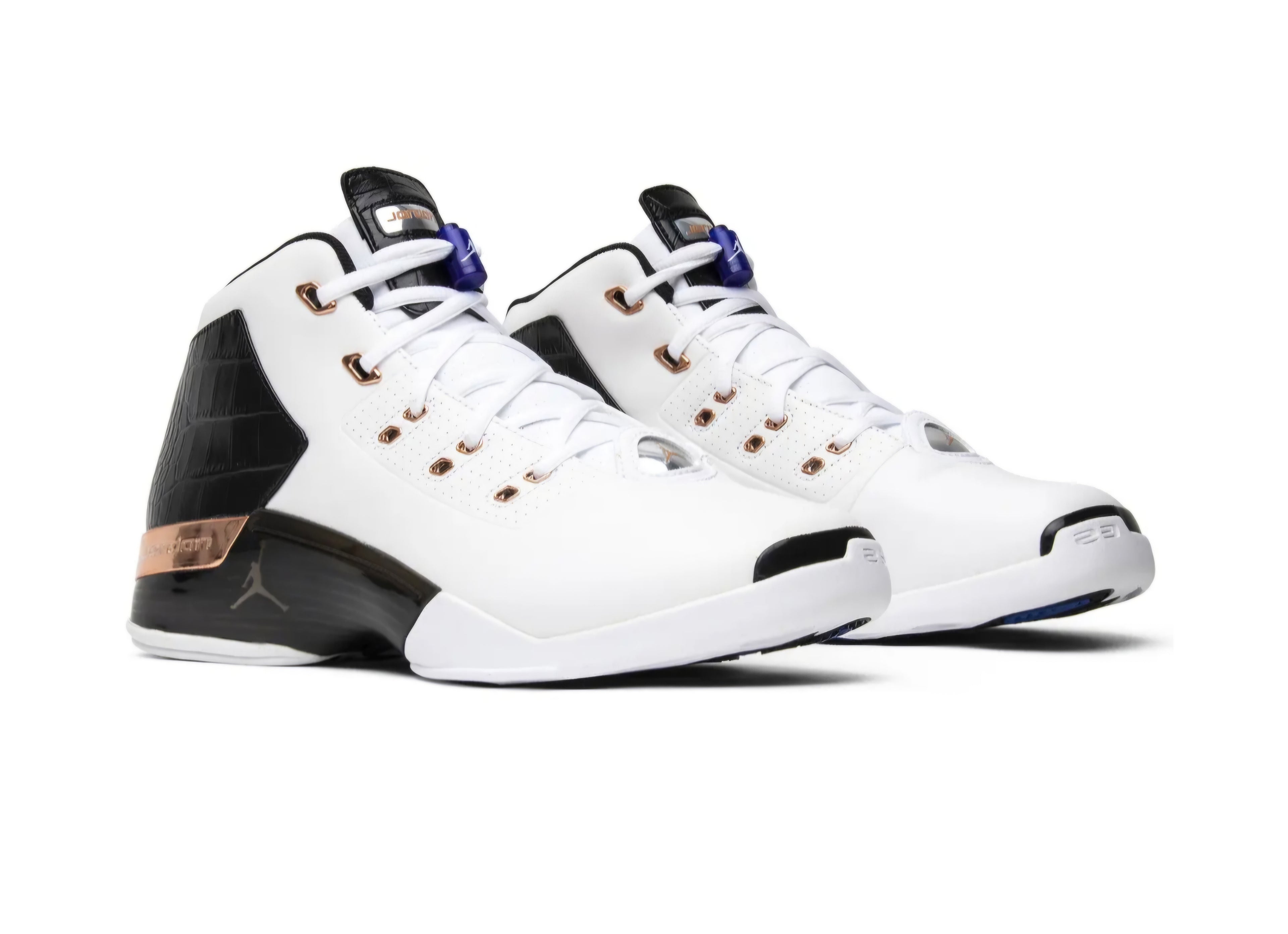 Air Jordan 17+ Retro 'Copper' (2016) — White/Black/Metallic Copper