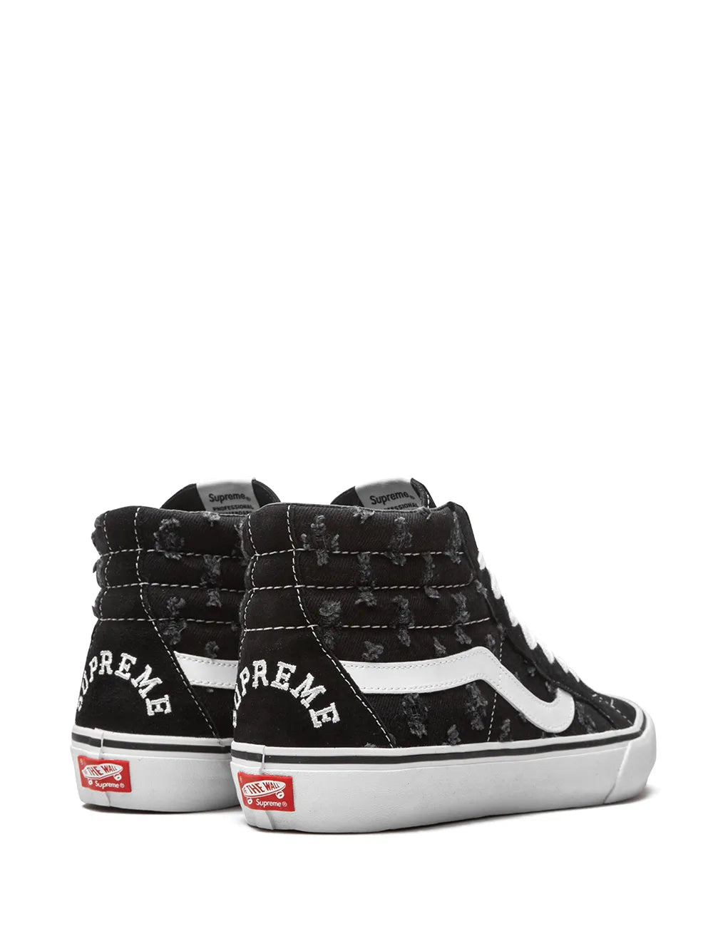 Supreme x Vans Sk8-Hi "Black" size 8.5m